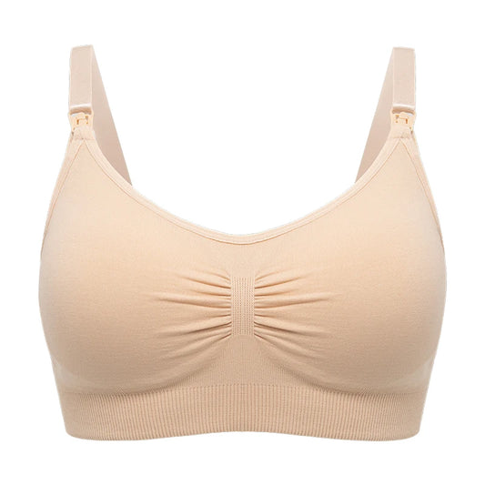 High Quality plus Size Nursing Bra Breathable Women Breastfeeding Underwear Seamless Maternity Bra Push Up
